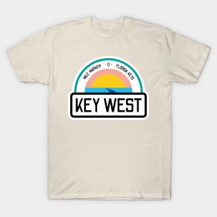 Florida Key West Zero Mile Marker T-Shirt